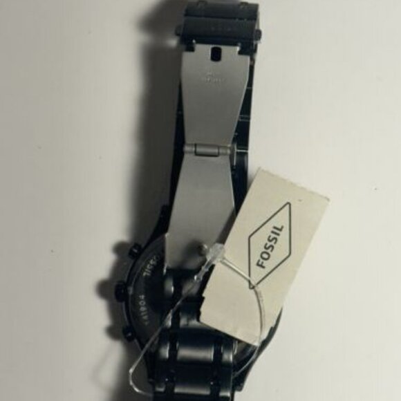 Fossil BQ2361 Chronograph Watch Men's 48mm Dial Black Stainless Steel - Picture 5 of 5